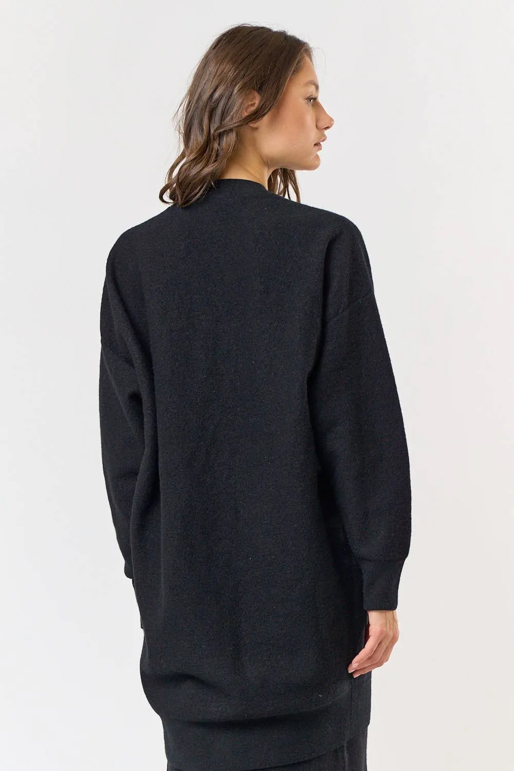 OVERSIZED BUTTON UP CARDIGAN