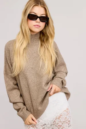 OVERSIZED DROP SHOULDER  SWEATER