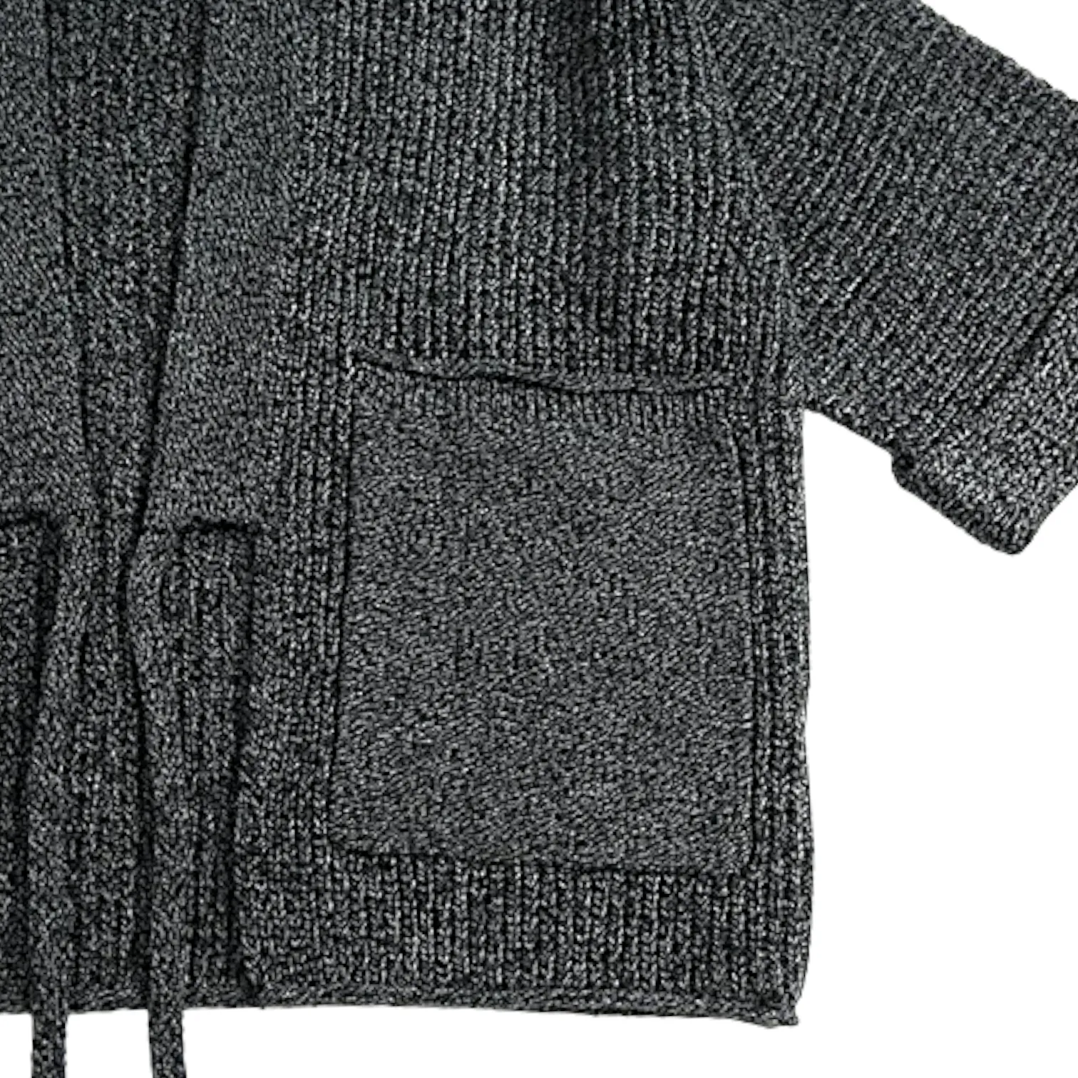 Oversized kimono ribbed cardigan sweater