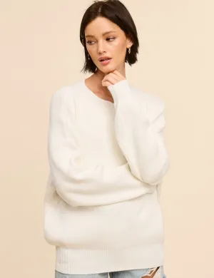 Perfectly Oversized Crew - Ivory