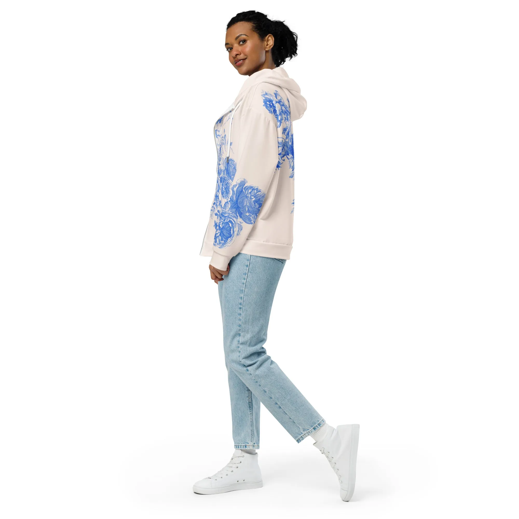 Royal Toile zip hoodie