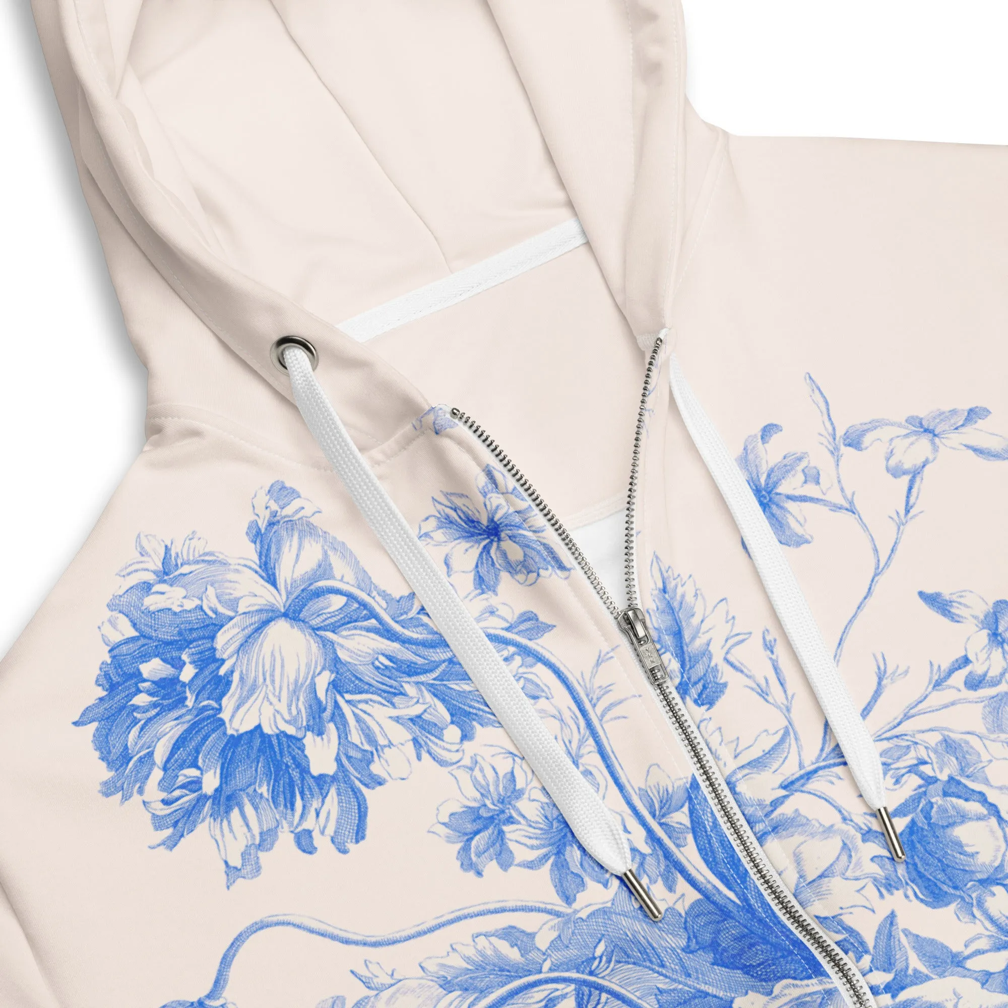 Royal Toile zip hoodie