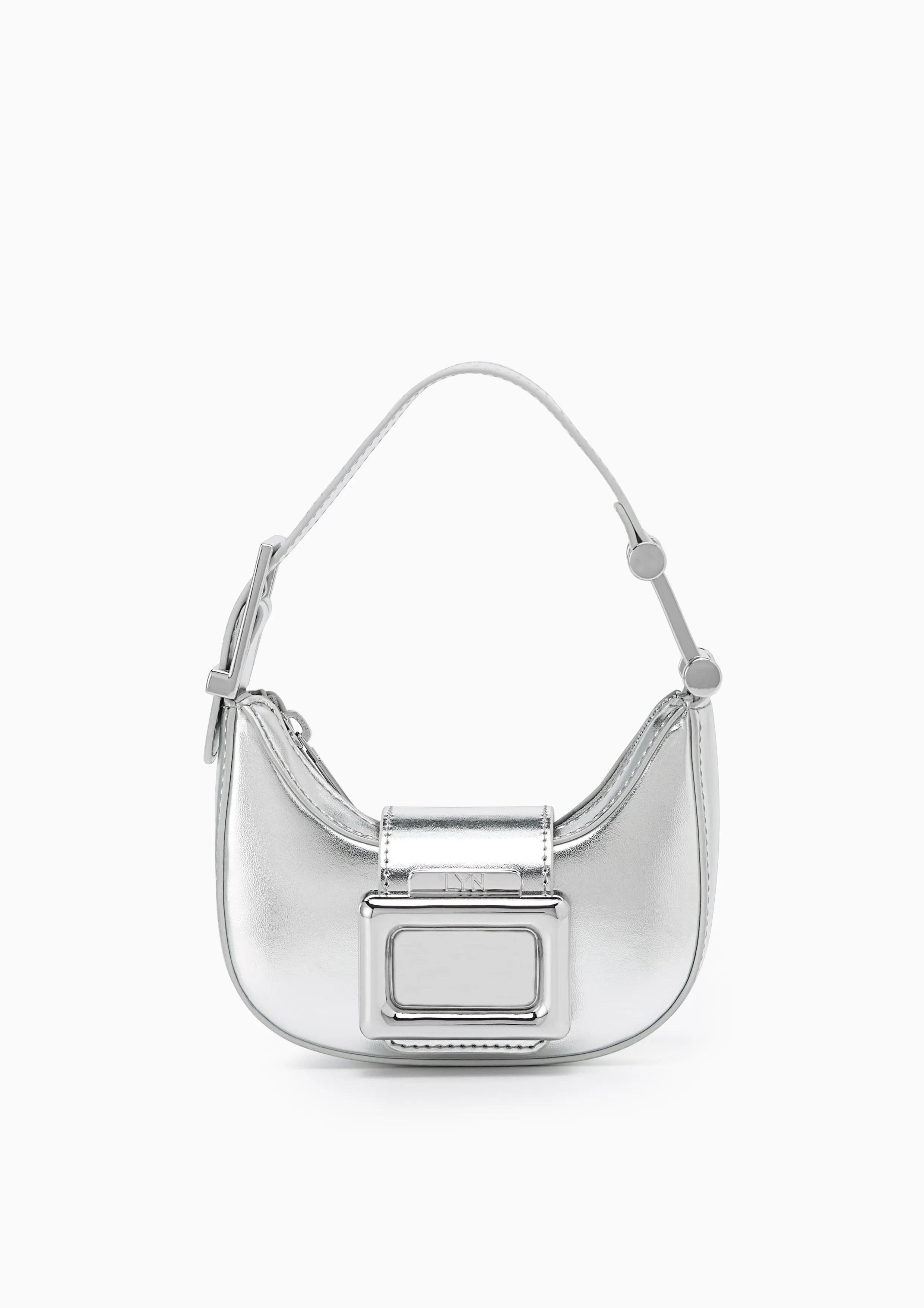 Shelly Mini Shoulder Bags  - Silver
