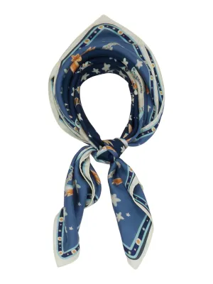 Silk Scarf 90 X 90 Celestial