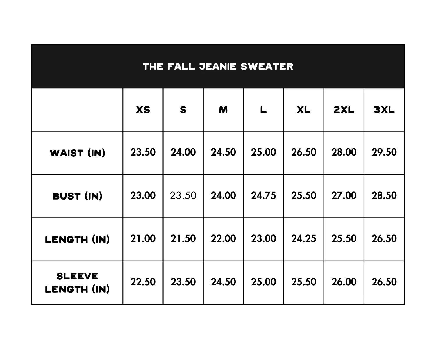 The Fall Jeanie - Chestnut