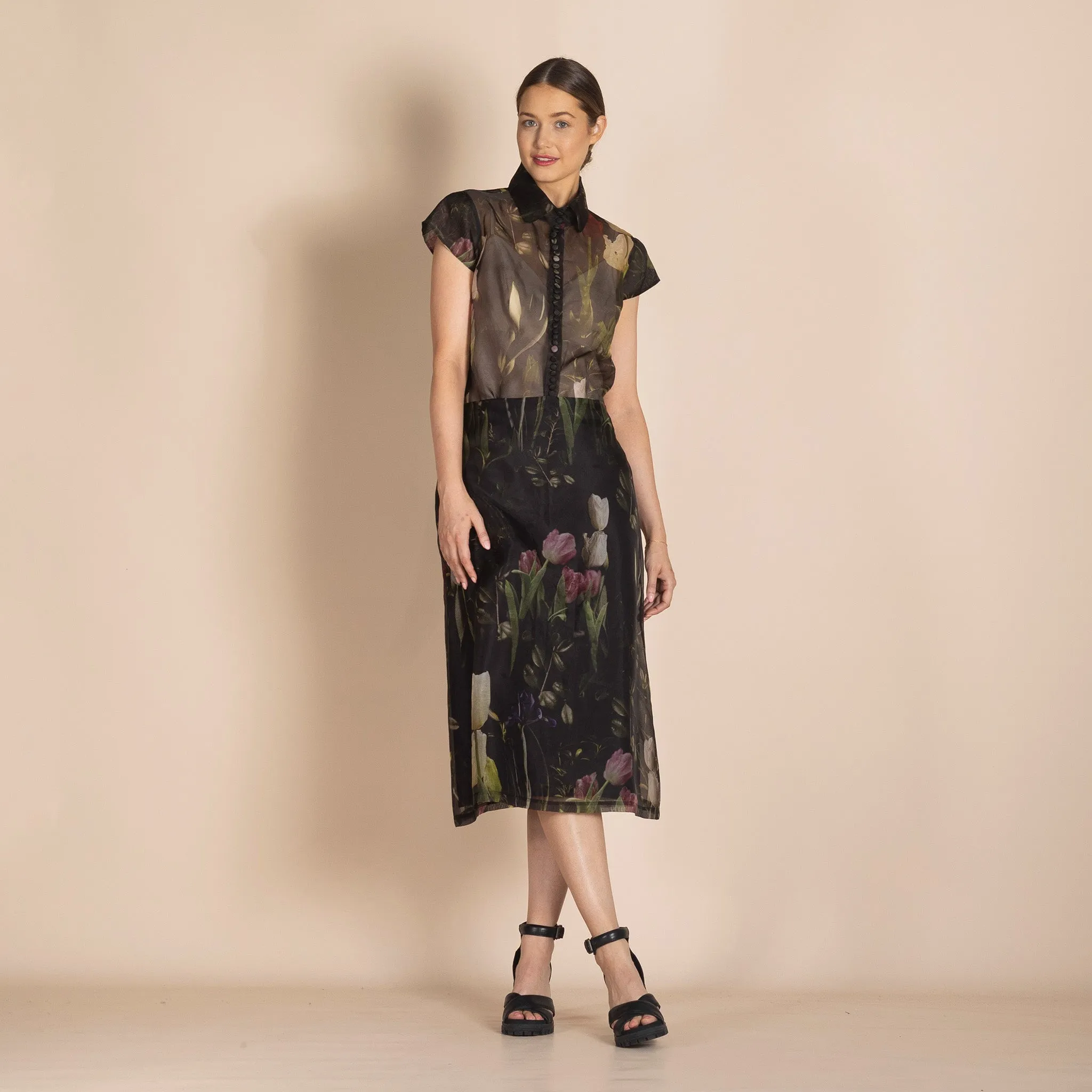 tulips a-line skirt