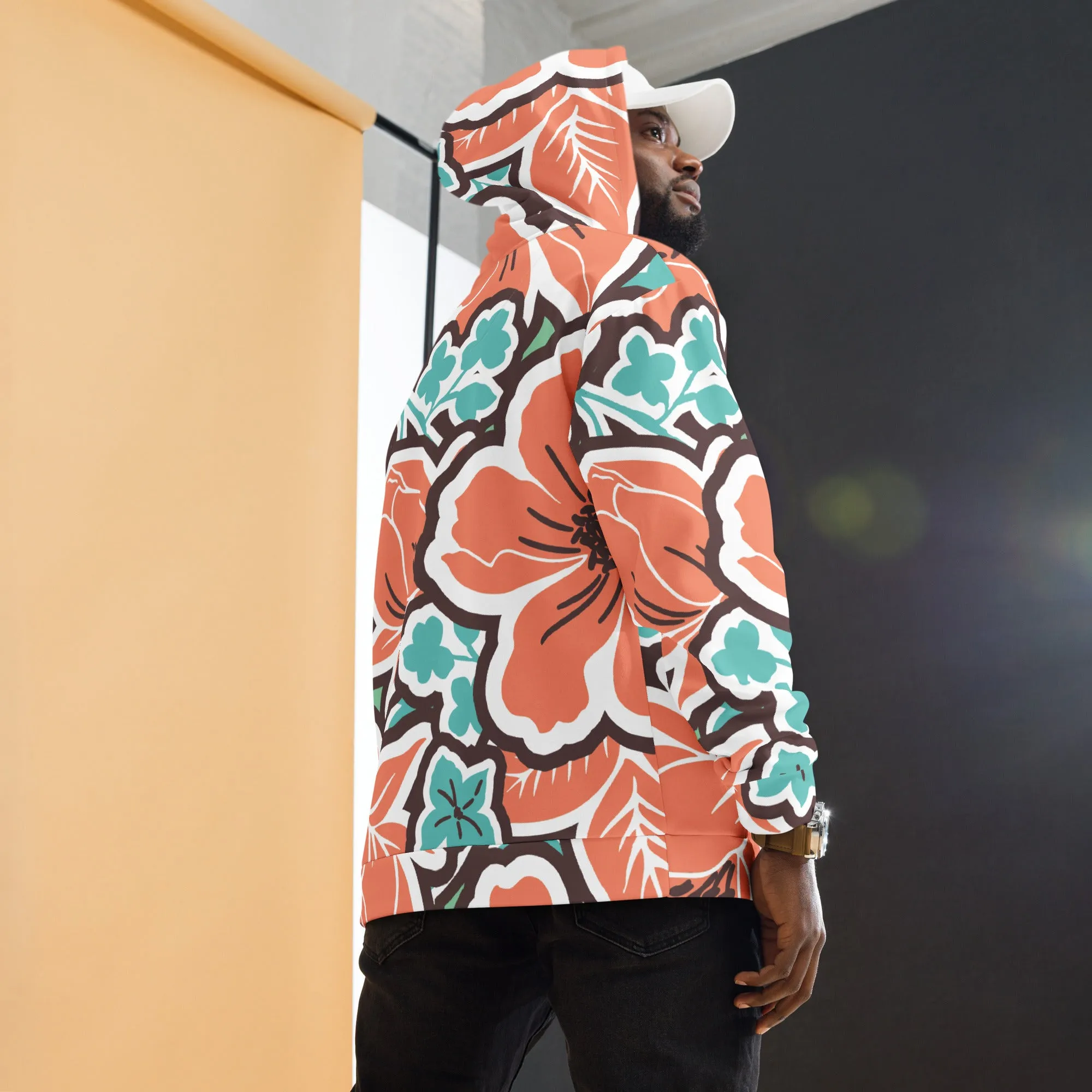 Valentines Day Hoodie - Flower (Glamourange Valentine Day Gifts Hoodies - Design 003)