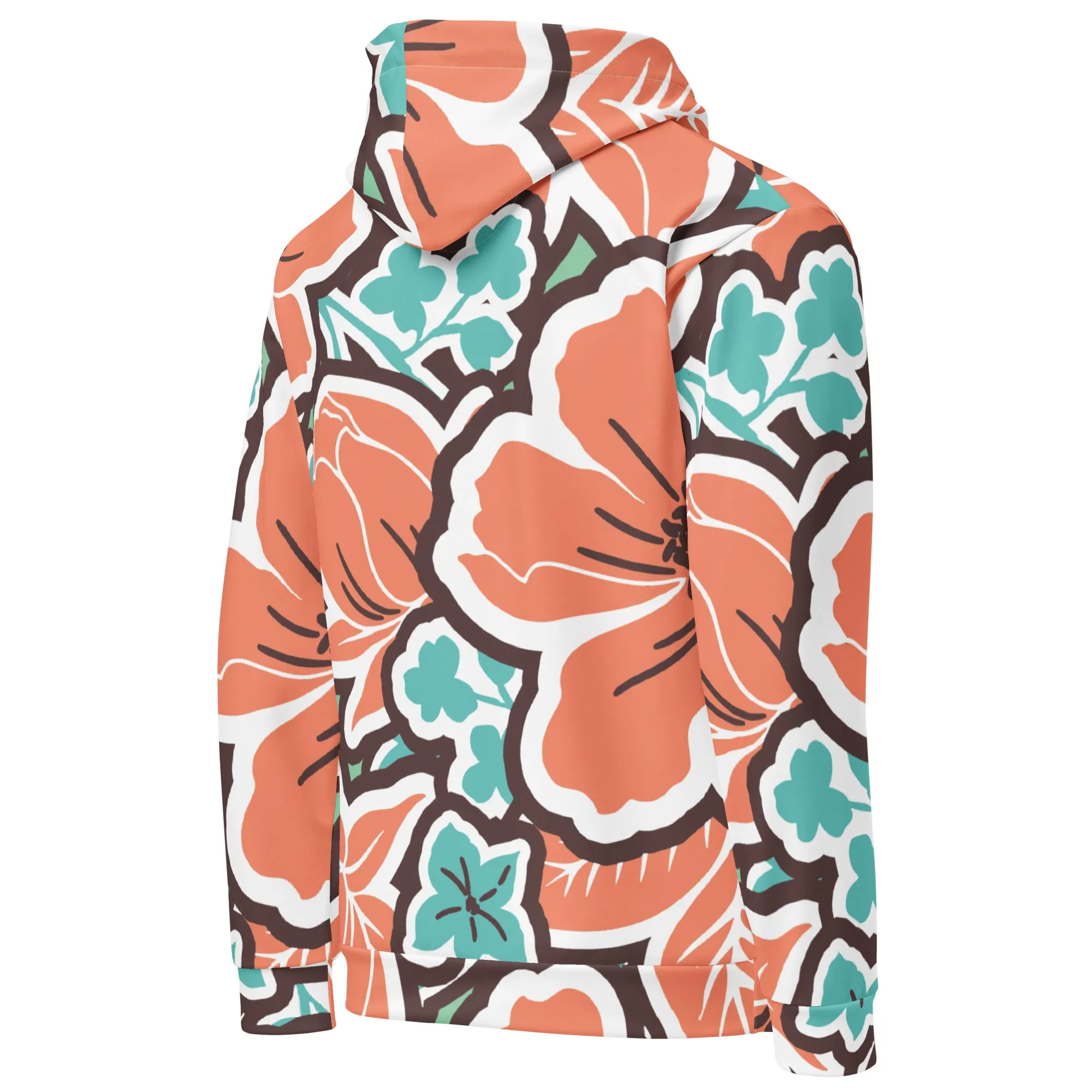 Valentines Day Hoodie - Flower (Glamourange Valentine Day Gifts Hoodies - Design 003)