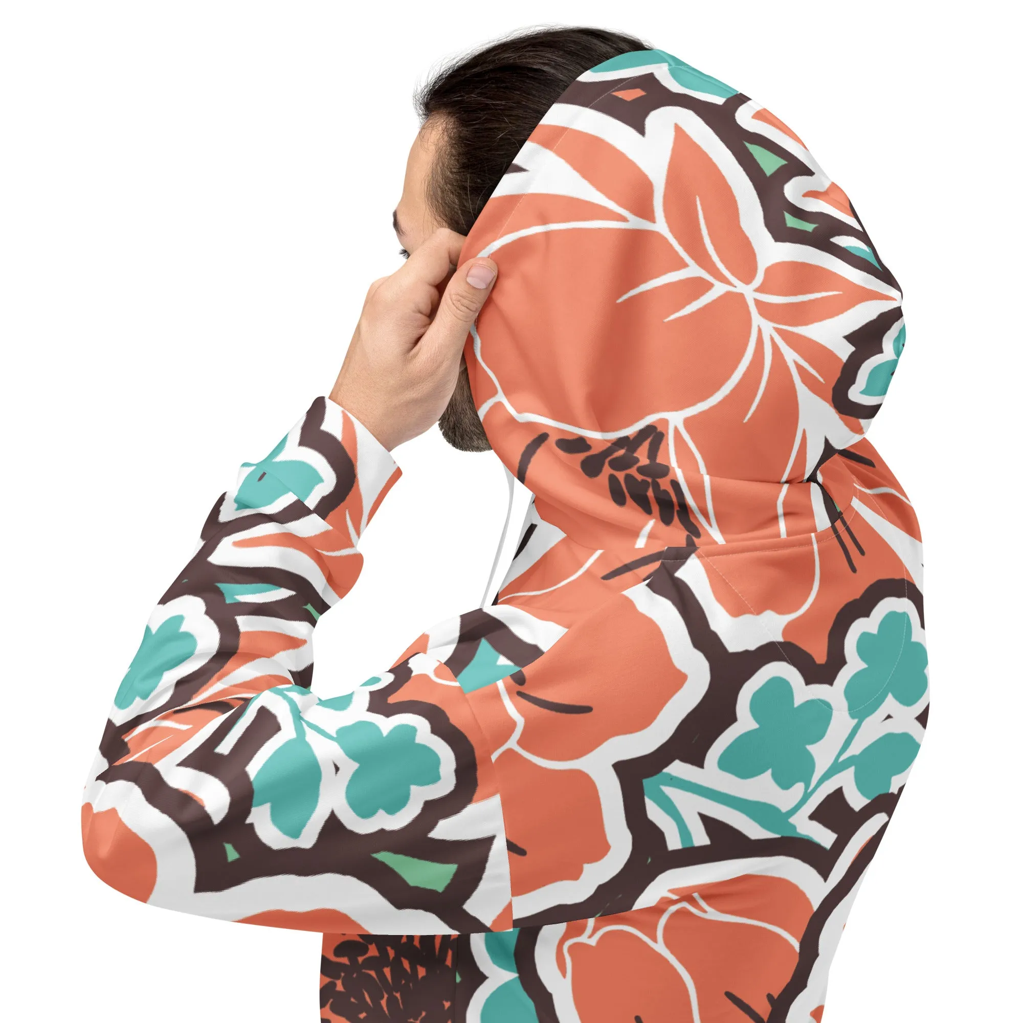 Valentines Day Hoodie - Flower (Glamourange Valentine Day Gifts Hoodies - Design 003)