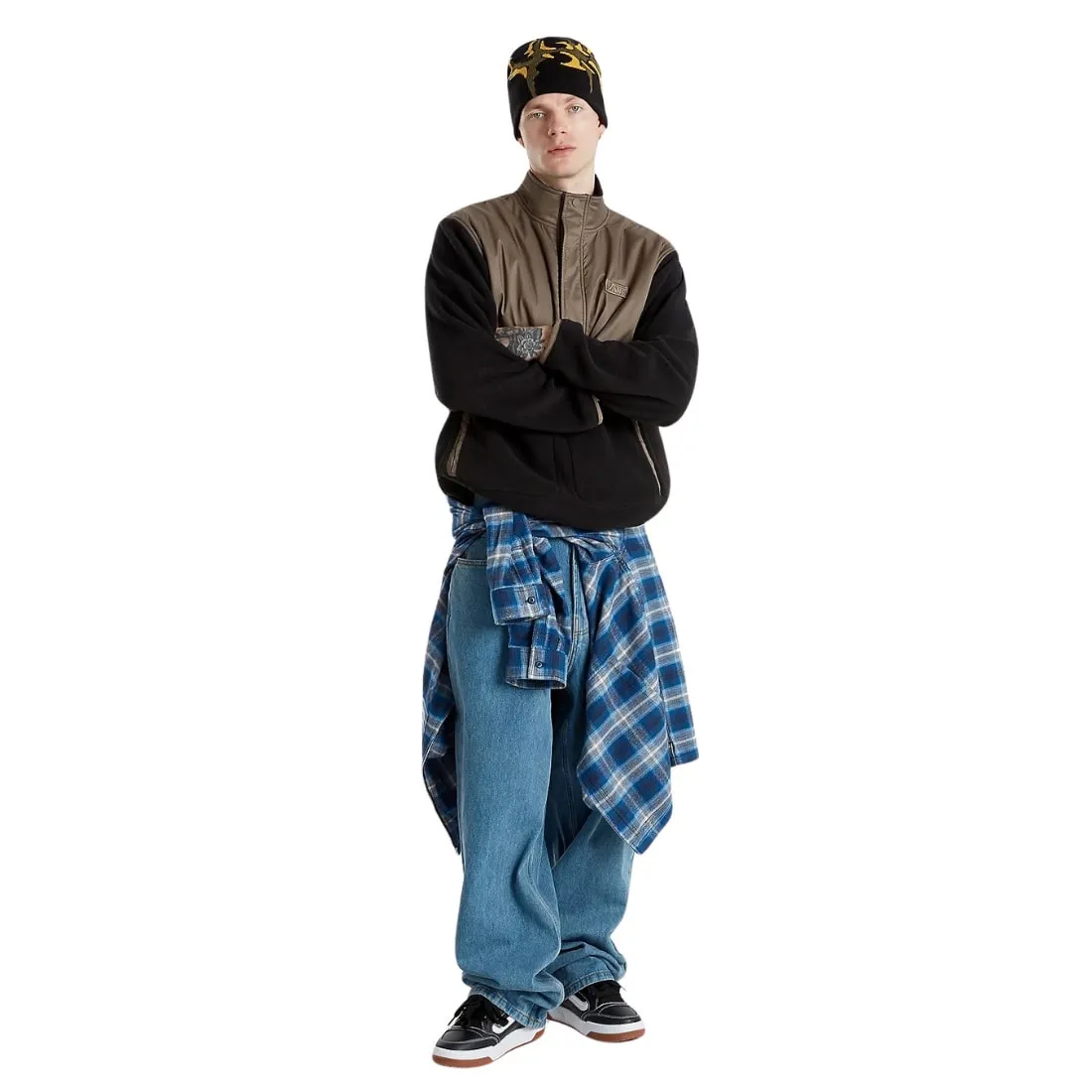 Vans Ranford Polar Fleece - Black Brown