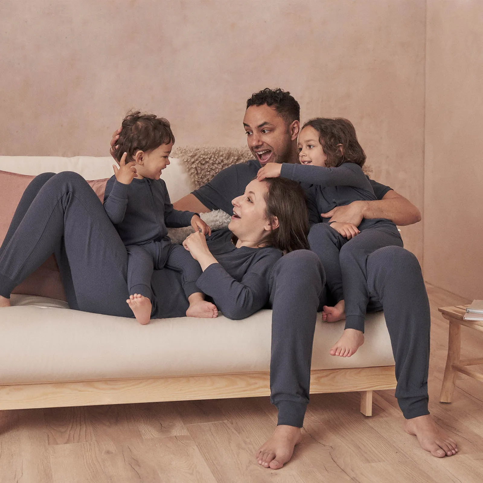 Women's Ribbed Pajama Set