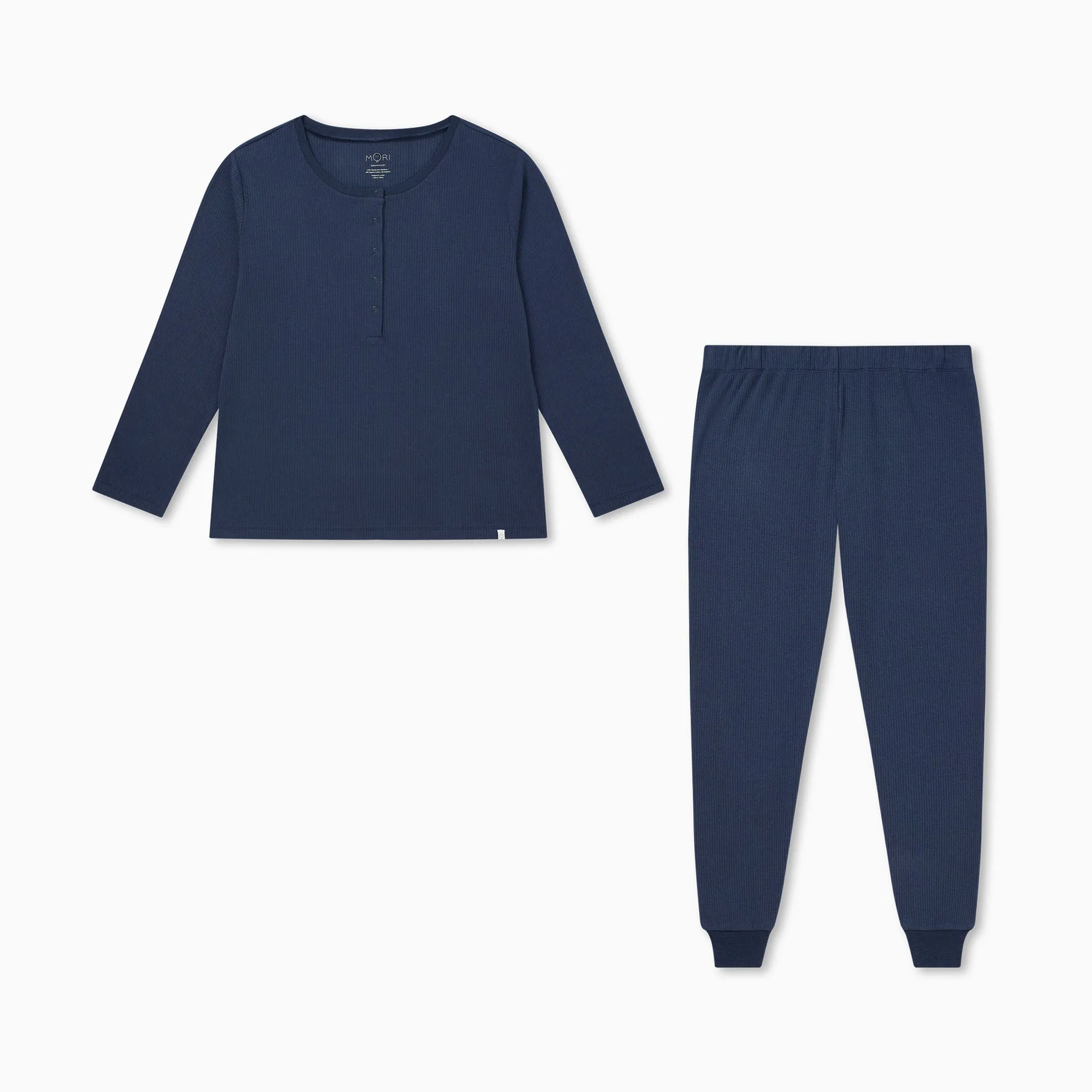 Women's Ribbed Pajama Set