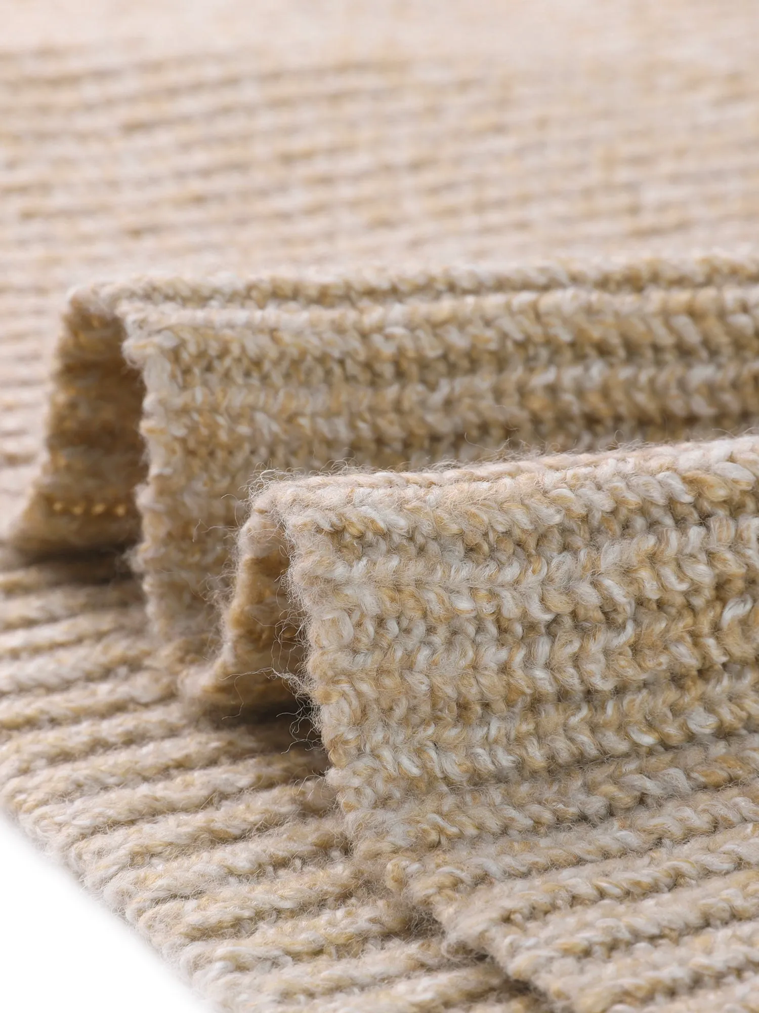 Women's Turtleneck Fashion Chunky Knit Cape Sweater